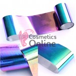 Folii de transfer, folie de unghii  Cameleon Blue-Purple-Gold-Green F006